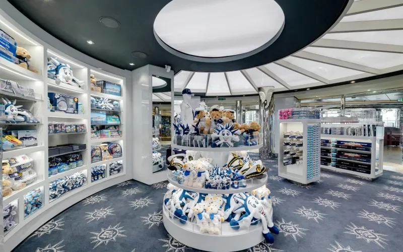 Магазин Logo Shop Лайнера MSC Seaview