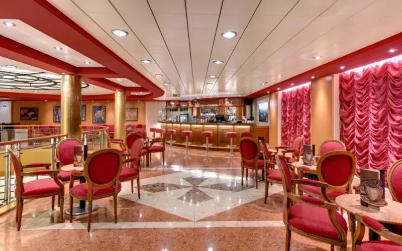 Бар Cafè Le Baroque Лайнера MSC Sinfonia