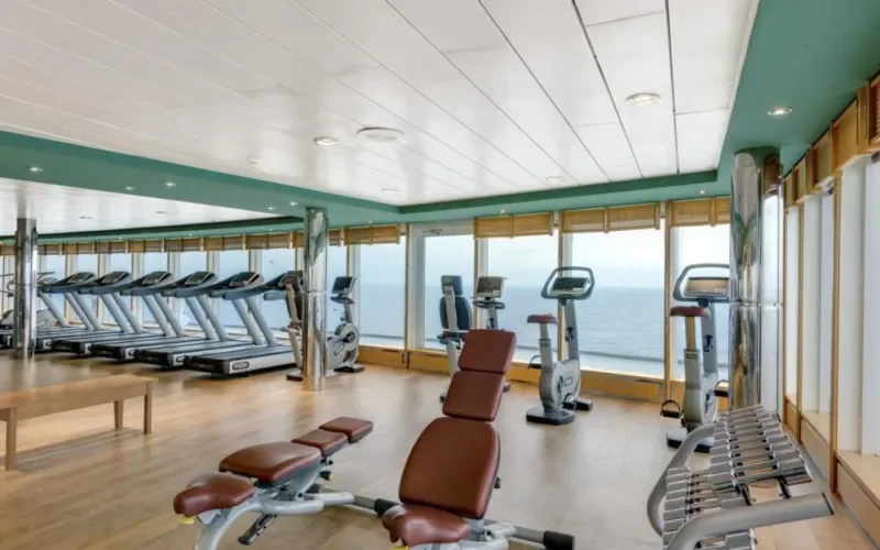 Тренажерный зал Лайнера MSC Sinfonia