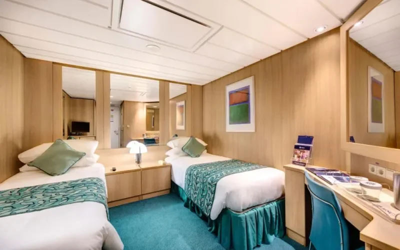 Внутренняя каюта Лайнера MSC Sinfonia