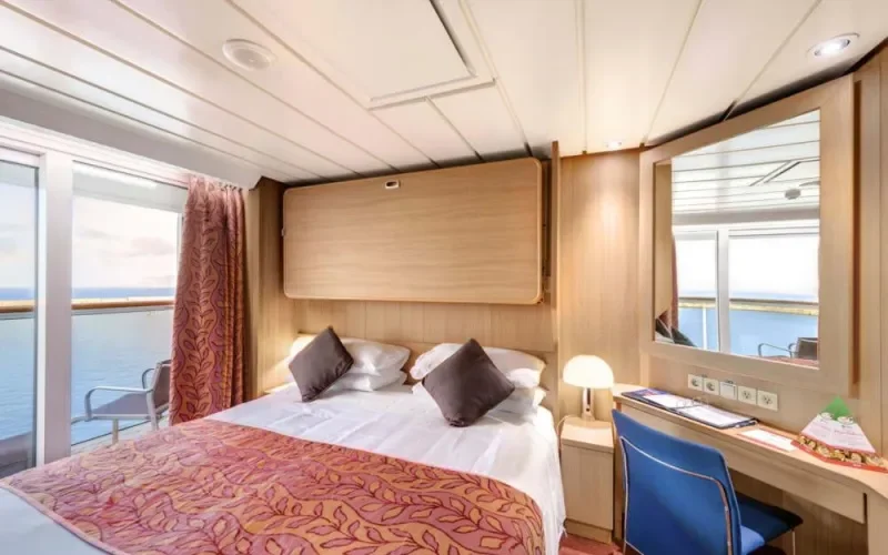 Внешняя каюта с балконом Лайнера MSC Sinfonia