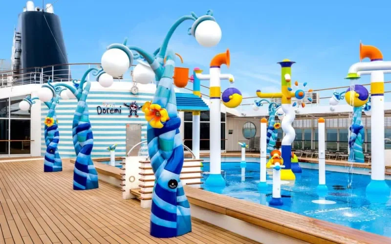 Spray Park Лайнера MSC Sinfonia