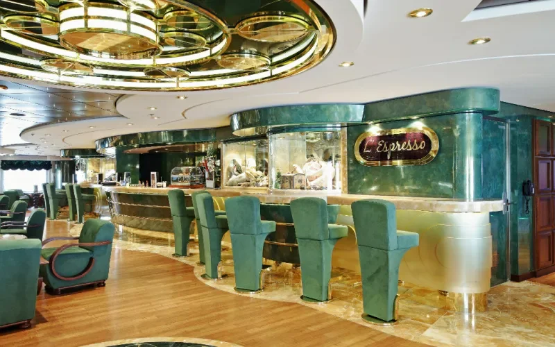 Бар L'Espresso Лайнера MSC Splendida