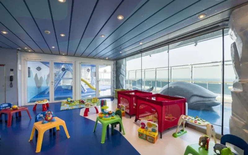 Мини-клуб Лайнера MSC Splendida