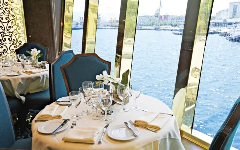 Основной ресторан Villa Verde Лайнера MSC Splendida