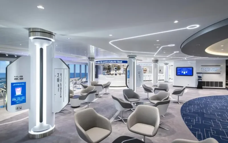 Бар MSC Starship Club Лайнера MSC Virtuosa