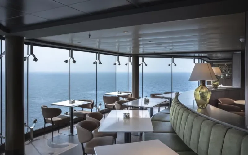 Ресторан шведский стол Лайнера MSC World America