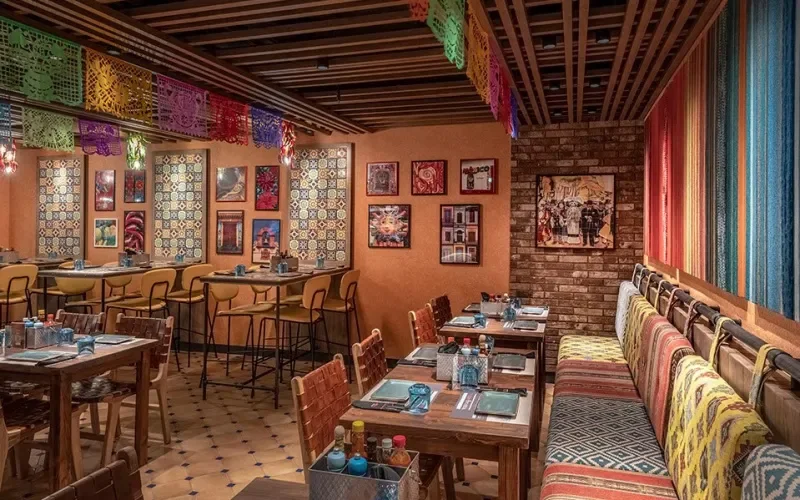Ресторан Tacos & Cantina Лайнера MSC World Asia