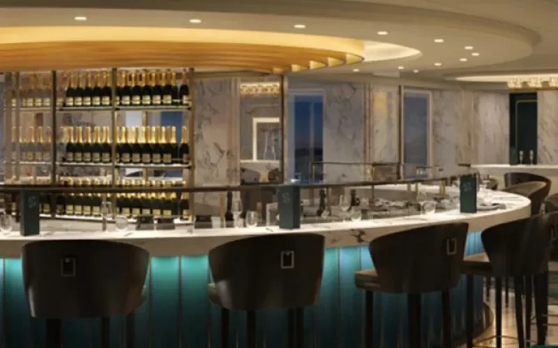 Бар "Шампанское" Лайнера MSC World Europa