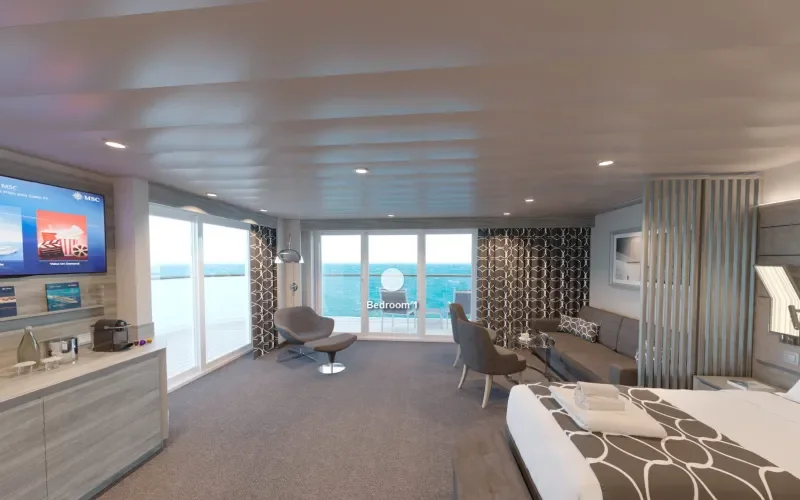 Сьют Лайнера MSC World Europa