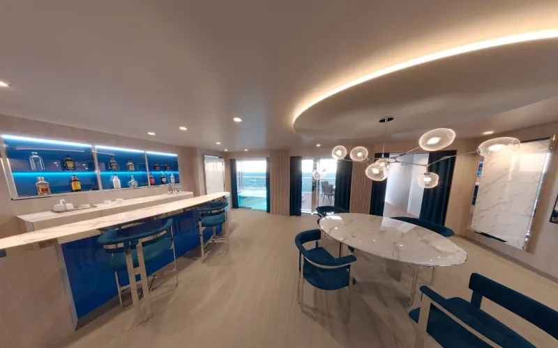 Сьют Royal Yacht Club Лайнера MSC World Europa