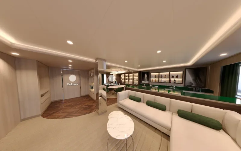 Сьют Royal Yacht Club Лайнера MSC World Europa