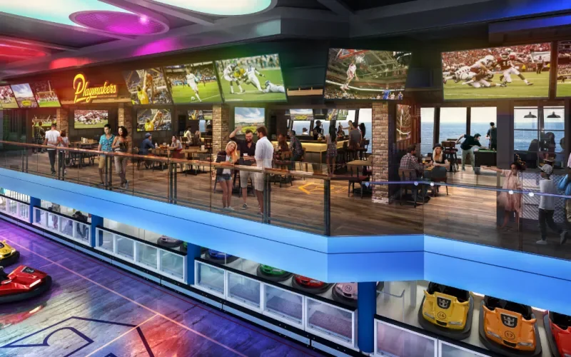 Спортивный бар  Лайнера Odyssey of the Seas