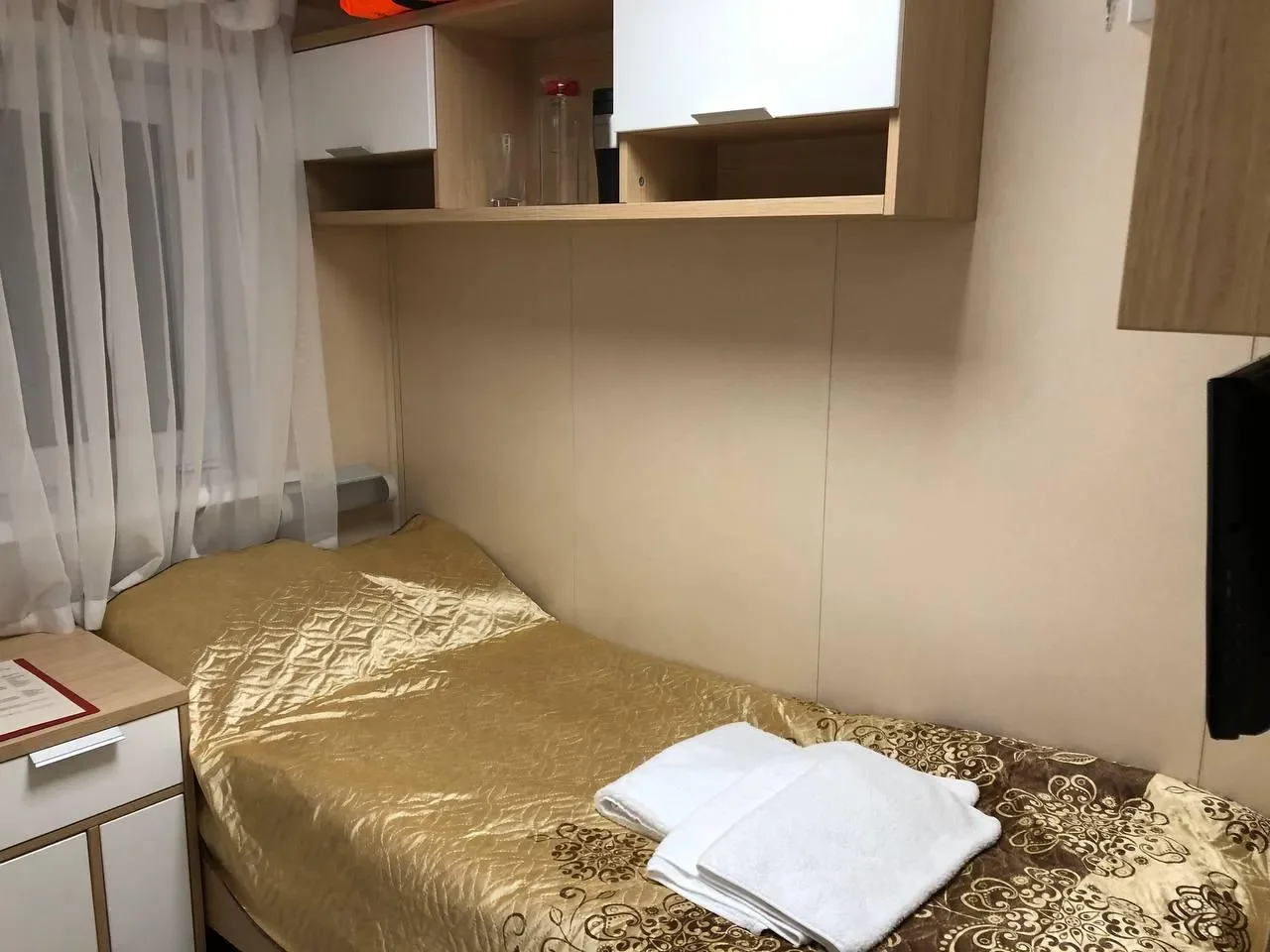 Одноместная каюта Теплохода Русь Великая