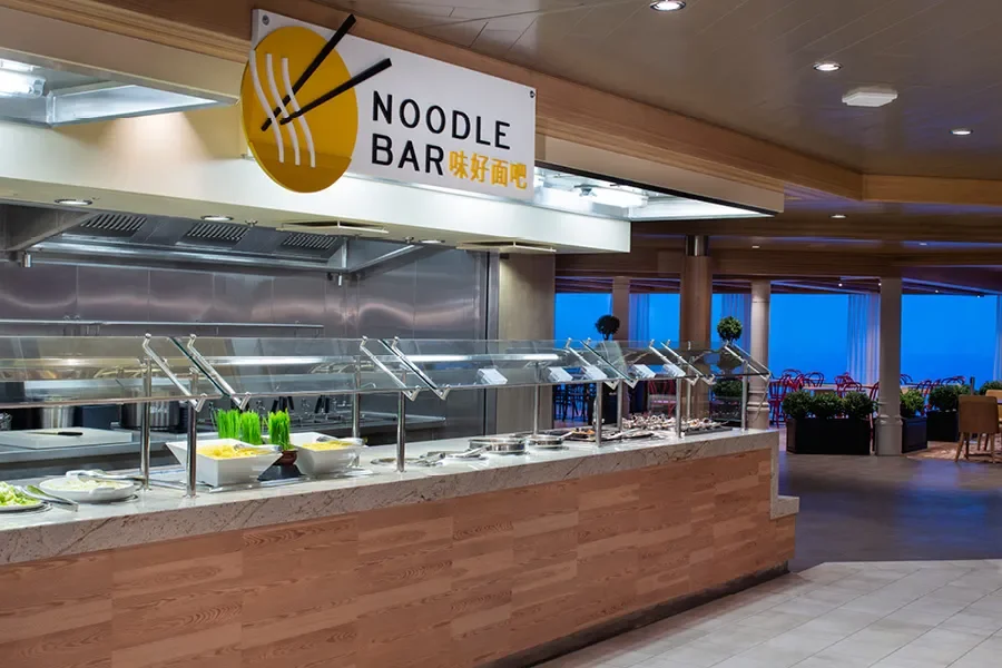 Noodle Bar Теплохода Spectrum of the Seas (Русскоязычные круизы)