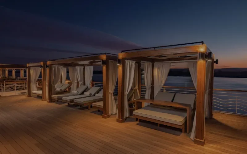 Солнечная палуба  Лайнера Steigenberger Senator