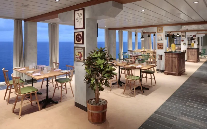Ресторан The Mason Jar Southern Restaurant & Bar  Лайнера Wonder of the Seas